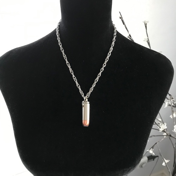 Hollow Point 50 Ae Bullet Pendant Necklace - Picture 4 of 6